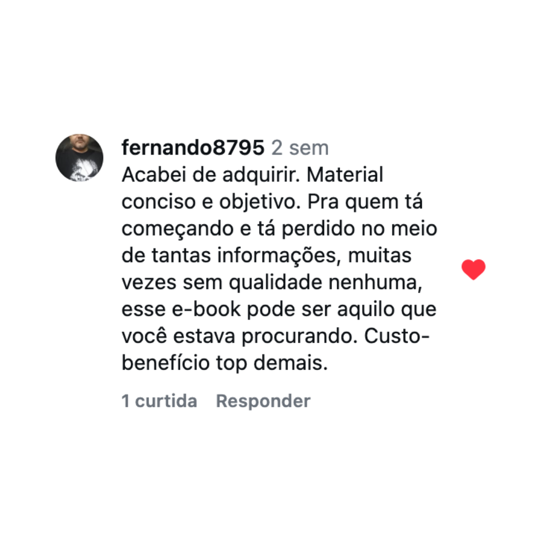 Depoimento real de comprador 1